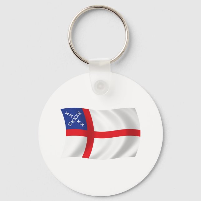 U.S. Episcopal Church Flag Keychain (Front)