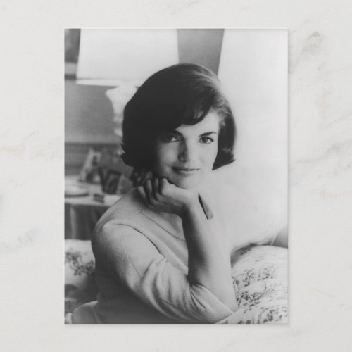 US First Lady Jacqueline Kennedy Portrait Postcard