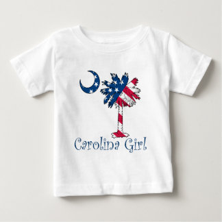 U.S. Flag Carolina Girl Baby T-Shirt