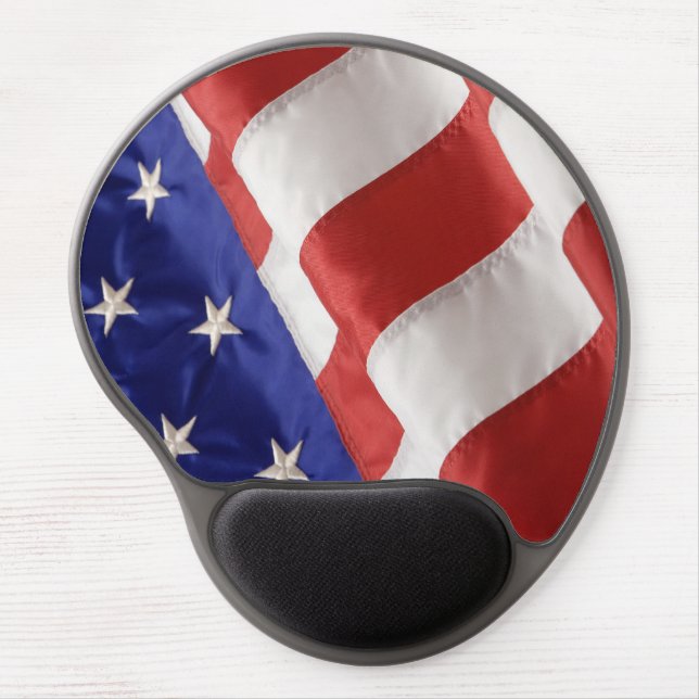 U.S. Flag Gel Mousepad (Front)