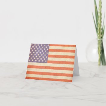 U.s. Flag Note Card by s_and_c at Zazzle