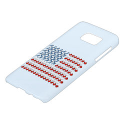 U.S. Flag of Birds Case-Mate Barely There Samsung Galaxy S7 Case
