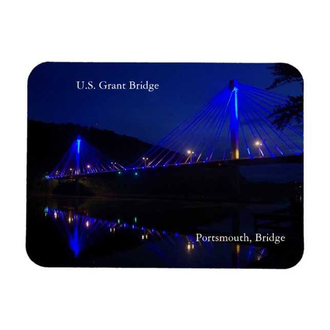 U.S. Grant Bridge magnet (Horizontal)