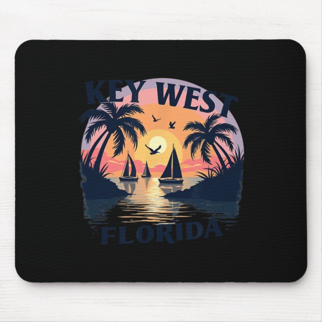 U.s. Island City - Florida Keys Archipelago  Mouse Pad (Front)