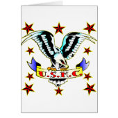 U.S.M.C. Old School Eagle Tattoo 2 (Front)