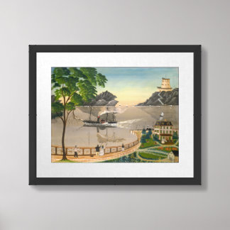 U.S. Mail Boat Framed Art
