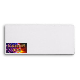U.S. MARINE CORPS #10 Business Envelope