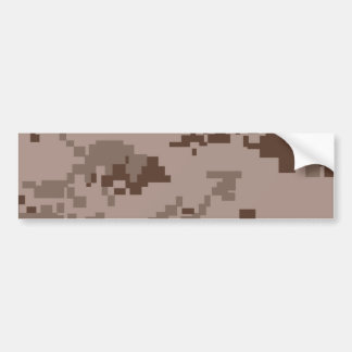 U.S. Marine Corps Marpat Desert Camouflage Bumper Sticker
