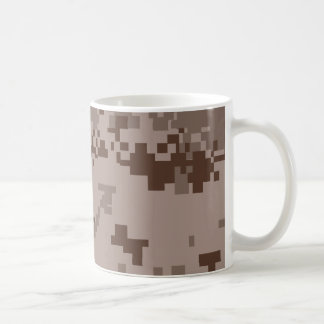 U.S. Marine Corps Marpat Desert Camouflage Coffee Mug