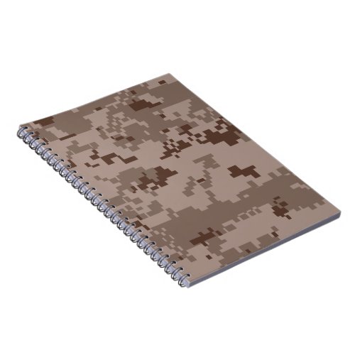 US Marine Corps Marpat Desert Camouflage Notebook