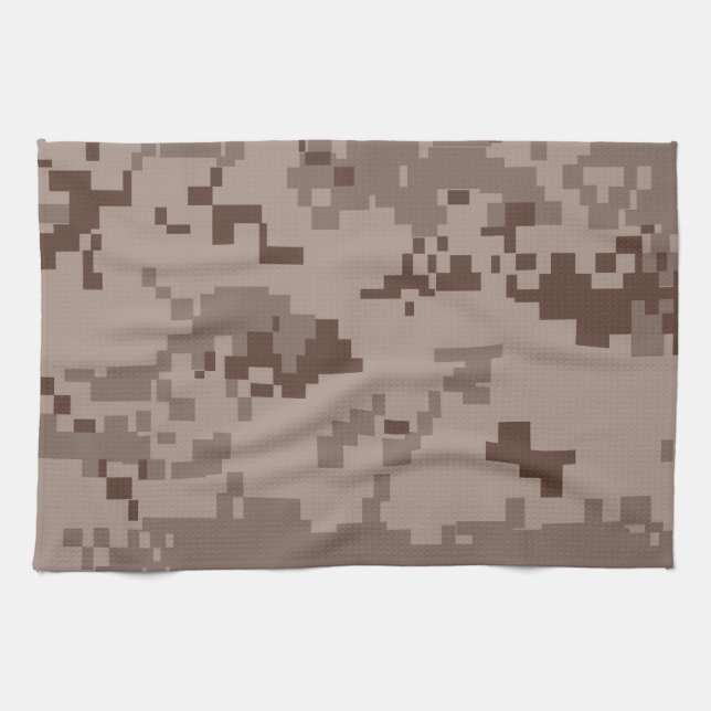 U.S. Marine Corps Marpat Desert Camouflage Towel (Horizontal)