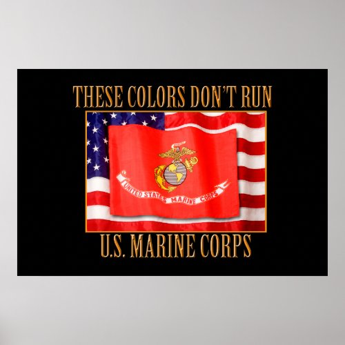 US Marine Corps Poster