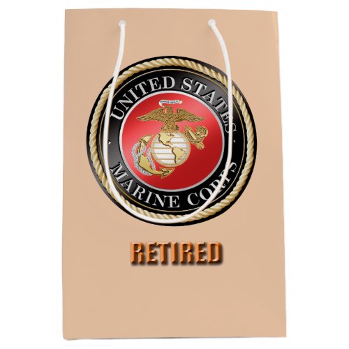 US Marine Corps Retired Gift Bag