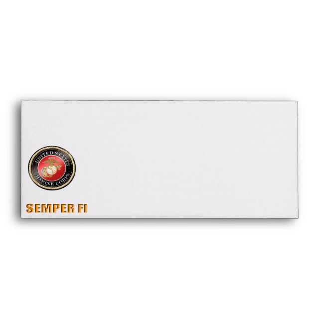 U.S. Marine Corps Semper Fi Envelopes (Front)