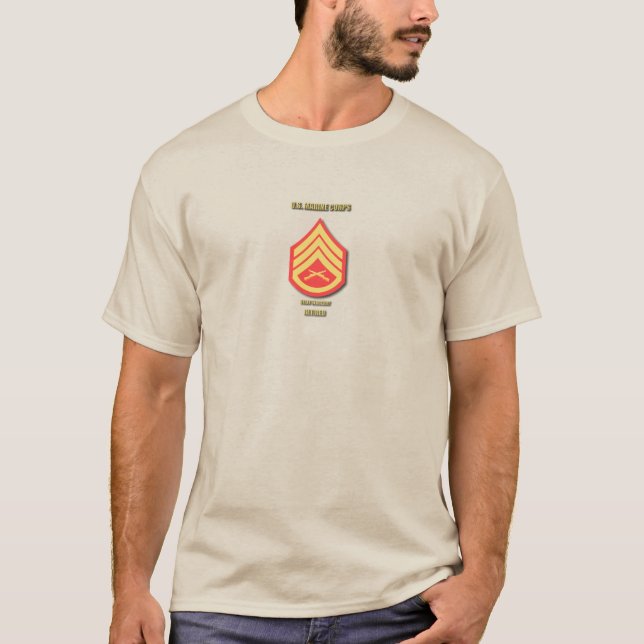 U.S. Marine Corps Staff Sergeant T-Shirt (Front)