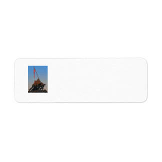 U.S. Marine Corps War Memorial Return Labels