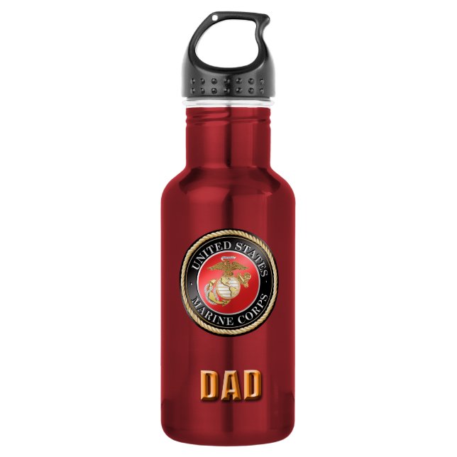 U.S. Marine Corps Water Bottle (Front)