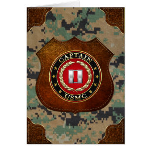 U.S. Marines: Captain (USMC Capt) [3D] Cards