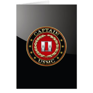 U.S. Marines: Captain (USMC Capt) [3D] Cards