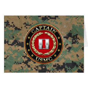 U.S. Marines: Captain (USMC Capt) [3D] Cards