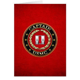 U.S. Marines: Captain (USMC Capt) [3D] Cards