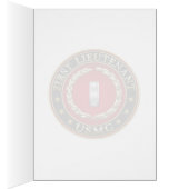 U.S. Marines: First Lieutenant (USMC 1stLt) [3D] Cards (Inside (Right))