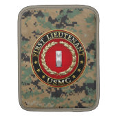 U.S. Marines: First Lieutenant (USMC 1stLt) [3D] Sleeve For iPads (Back)