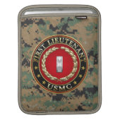 U.S. Marines: First Lieutenant (USMC 1stLt) [3D] Sleeve For iPads (Front Device)