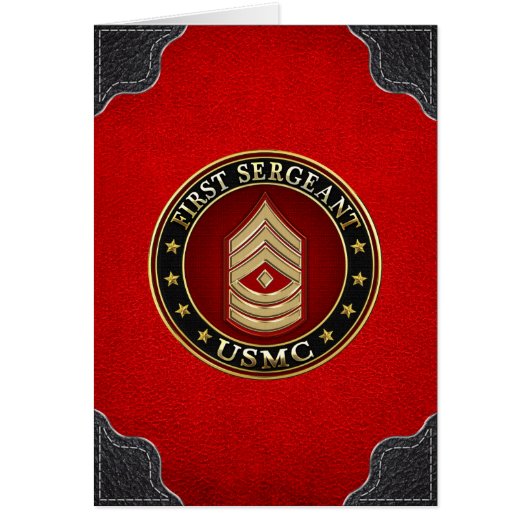 U.S. Marines: First Sergeant (USMC 1stSgt) [3D] (Front)