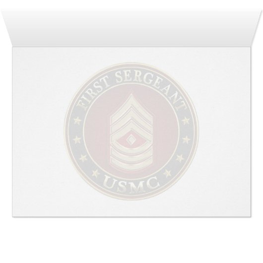 U.S. Marines: First Sergeant (USMC 1stSgt) [3D] (Inside Horizontal (Bottom))