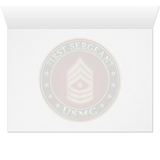 U.S. Marines: First Sergeant (USMC 1stSgt) [3D] (Inside Horizontal (Bottom))