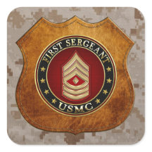 U.S. Marines: First Sergeant (USMC 1stSgt) [3D]