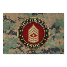 U.S. Marines: First Sergeant (USMC 1stSgt) [3D]