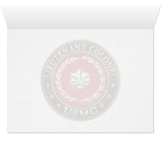 U.S. Marines: Lieutenant Colonel (USMC LtCol) [3D] (Inside Horizontal (Bottom))