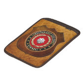 U.S. Marines: Lieutenant Colonel (USMC LtCol) [3D] Sleeve For iPads (Front Bottom)