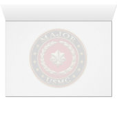 U.S. Marines: Major (USMC Maj) [3D] Cards (Inside Horizontal (Bottom))