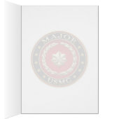 U.S. Marines: Major (USMC Maj) [3D] Cards (Inside (Right))