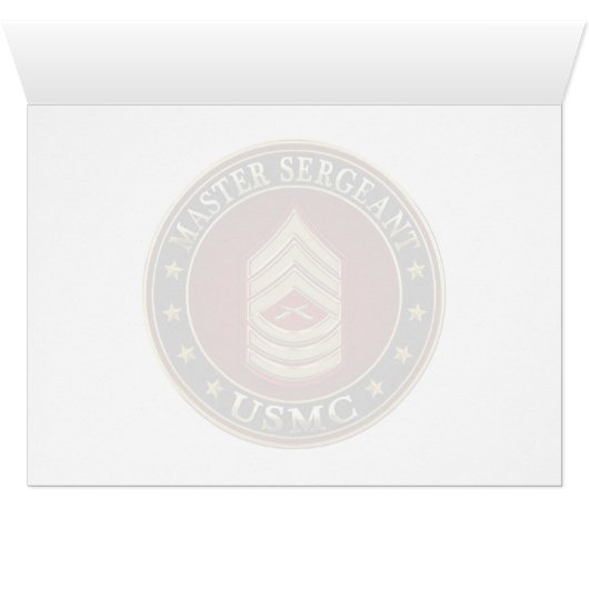 U.S. Marines: Master Sergeant (USMC MSgt) [3D] (Inside Horizontal (Bottom))