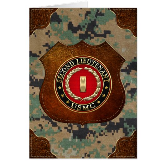 U.S. Marines: Second Lieutenant (USMC 2ndLt) [3D] (Front)