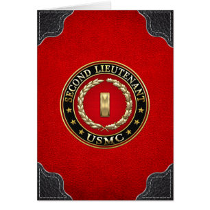 U.S. Marines: Second Lieutenant (USMC 2ndLt) [3D] Cards
