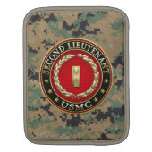 U.S. Marines: Second Lieutenant (USMC 2ndLt) [3D] Sleeve For iPads (Back)