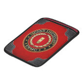 U.S. Marines: Second Lieutenant (USMC 2ndLt) [3D] Sleeve For iPads (Front Bottom)