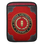 U.S. Marines: Second Lieutenant (USMC 2ndLt) [3D] Sleeve For iPads (Front)