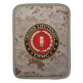 U.S. Marines: Second Lieutenant (USMC 2ndLt) [3D] Sleeve For iPads (Back)