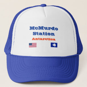 U.S. McMurdo Station Antarctica Baseball Cap