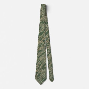 U.s. Military Green Camouflage Men's Tie by ForEverProud at Zazzle