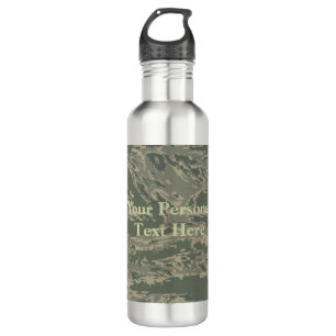 U.S. Military Green Camouflage Stainless Steel Stainless Steel Water Bottle