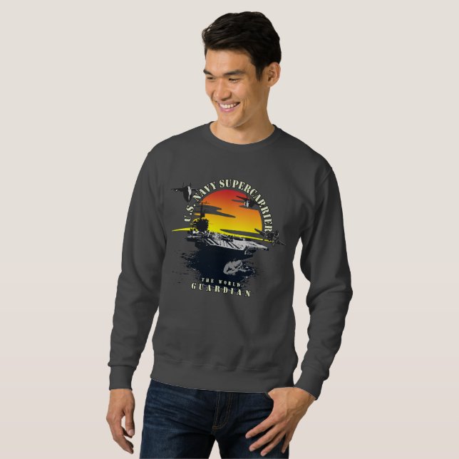 U. S. Military | Men Sweatshirt (Front Full)