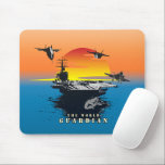 U. S. Military | Mouse Pad<br><div class="desc">The "U.S Military" design is inspired by the courage and dedication of those who serve in the Navy. With its strong and commanding aesthetic, this design is perfect for showing support for our military personnel and the sacrifices they make to defend our country. Featuring advanced weapons and imagery associated with...</div>