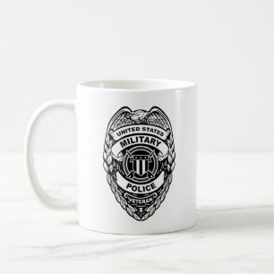 U.S. Military Police Veteran Badge Coffee Mug